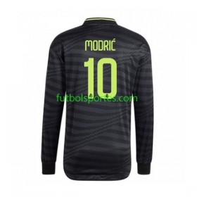 Camiseta Real Madrid Modrić 10 Tercera Equipación 2022/2023 Manga Larga